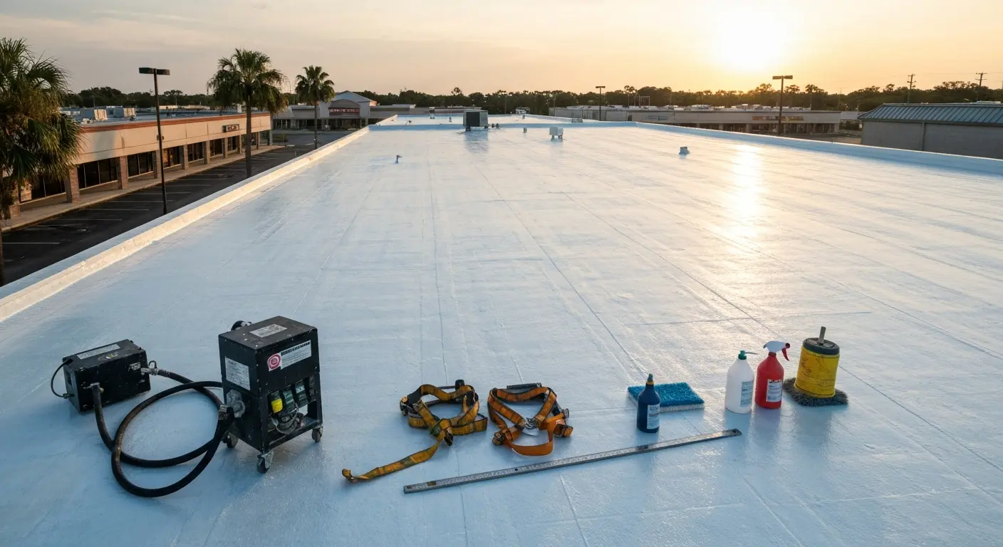 Roof replacement project