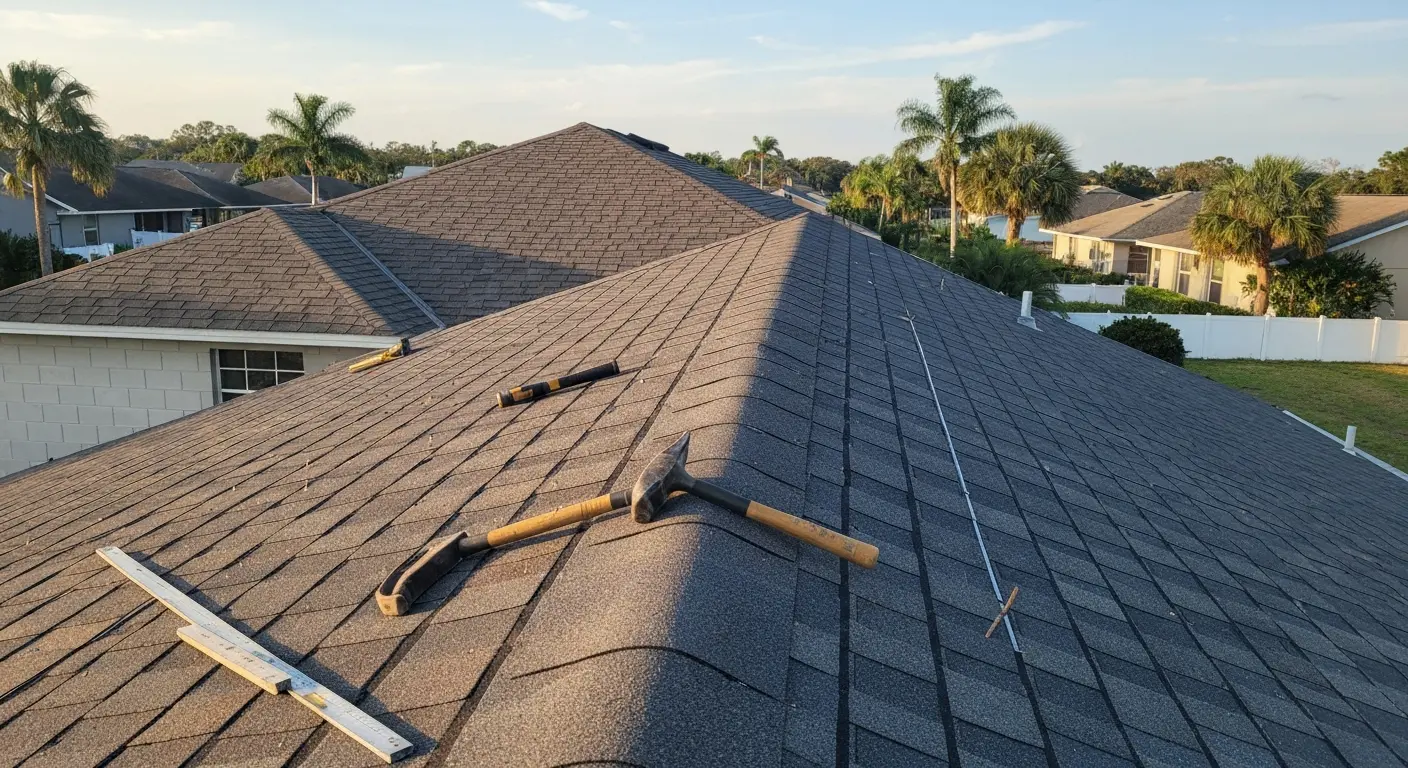 Roof replacement project