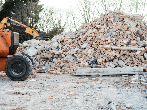 Construction Material Removal in Van Buren County