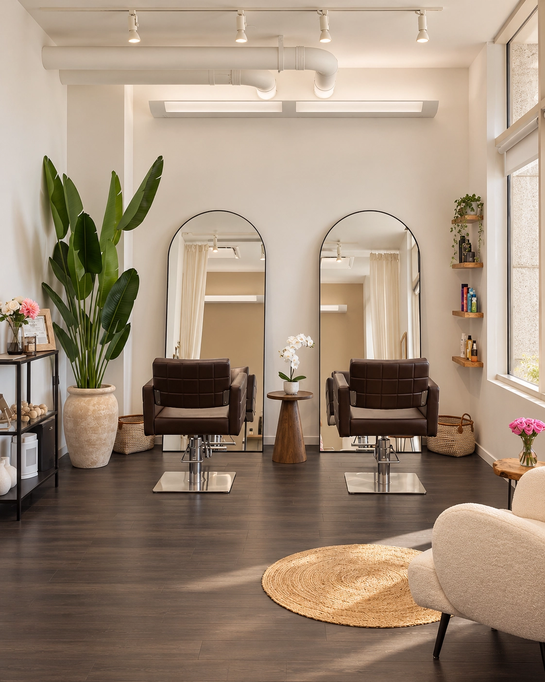 Editorial salon and lifestyle space