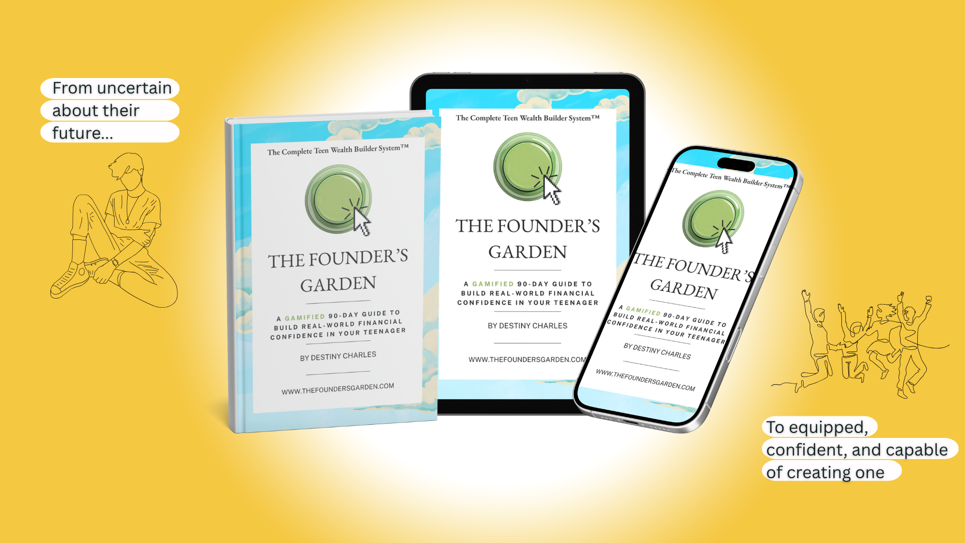 THE FOUNDER'S GARDEN BOOK DISPLAY