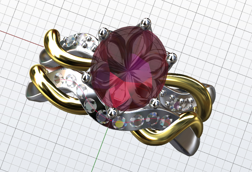 Speaking of engagements…I get to design my own ring