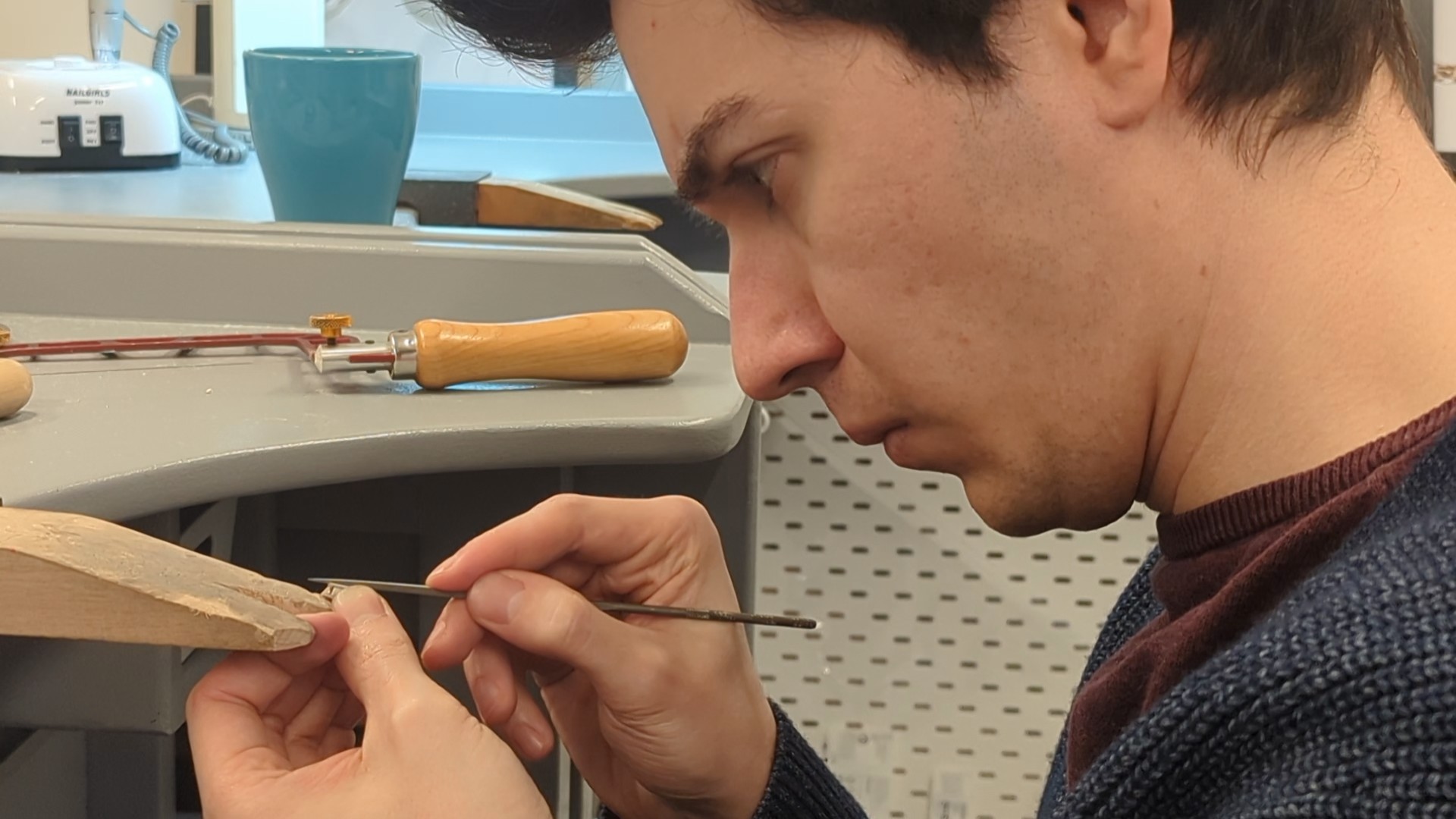 Vesko made his own engagement ring Bristol