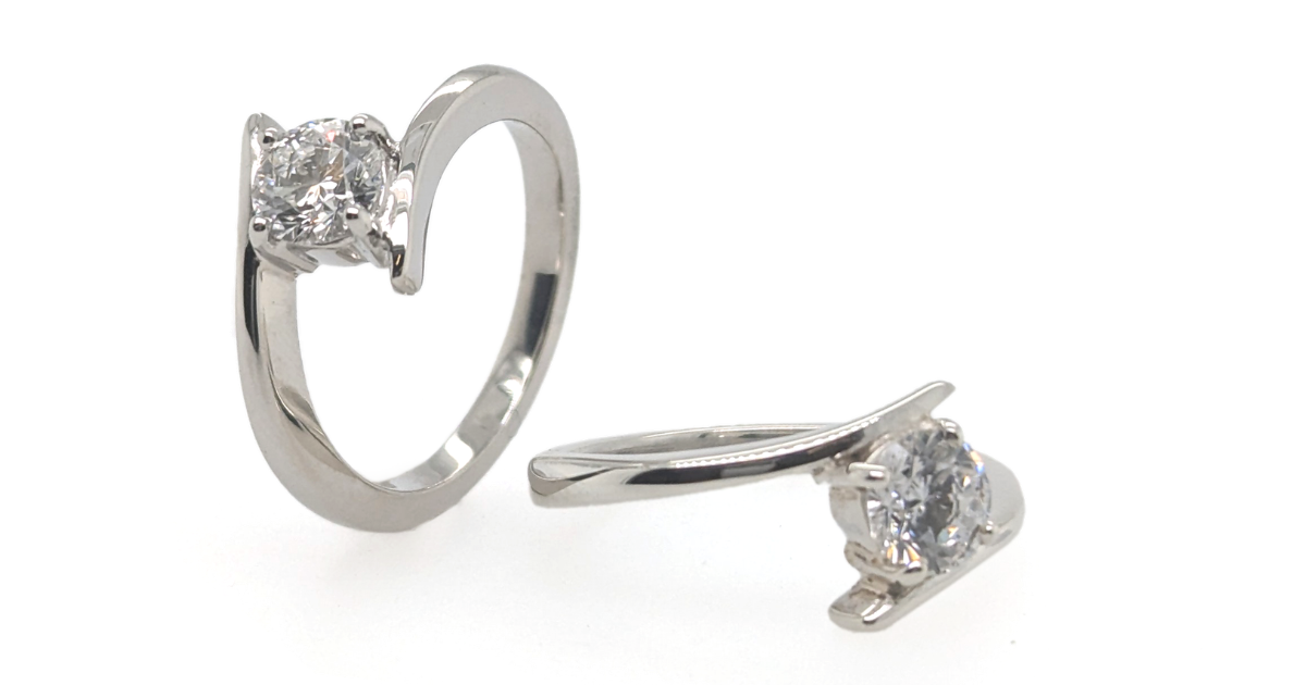 Make Your Own Engagement Ring Workshop Bristol | Vesko's Platinum Diamond Ring