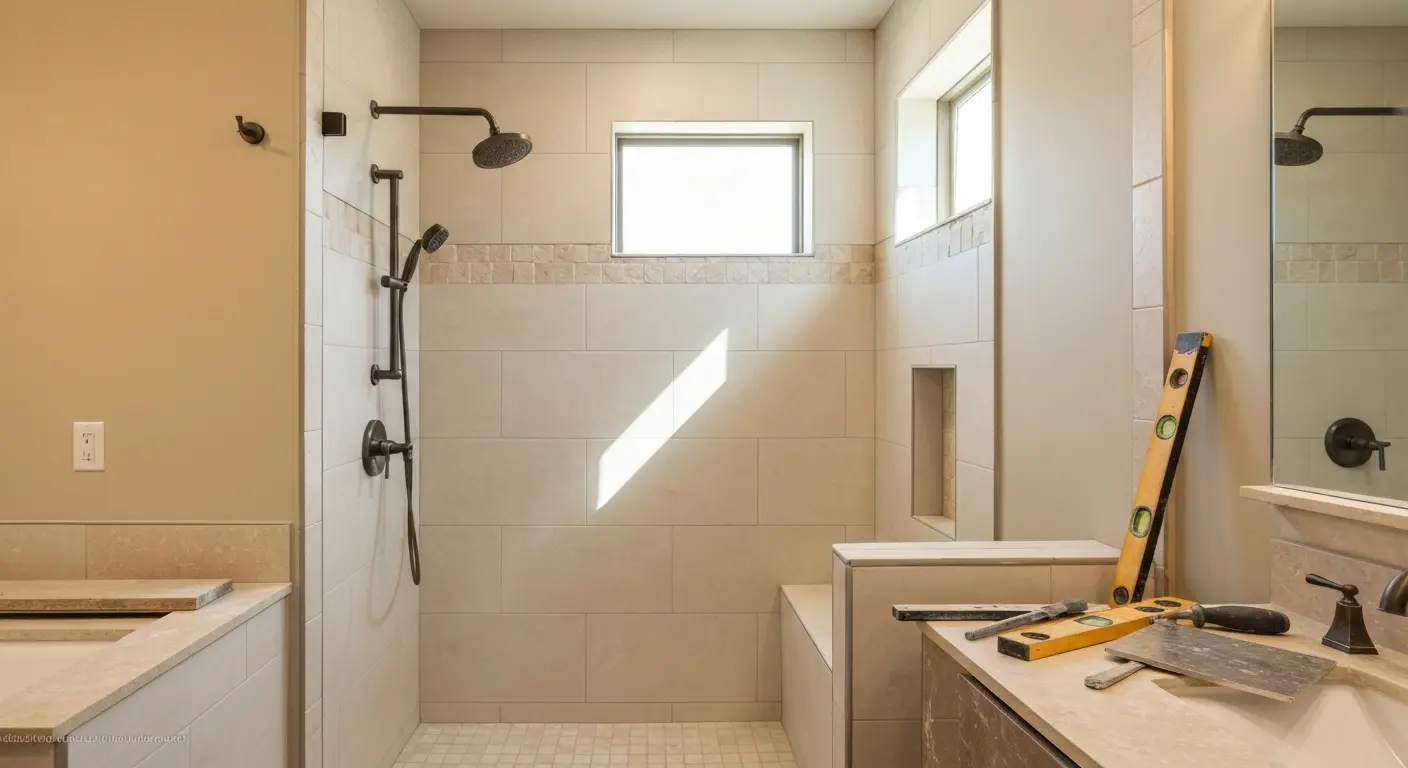 Shower remodel project