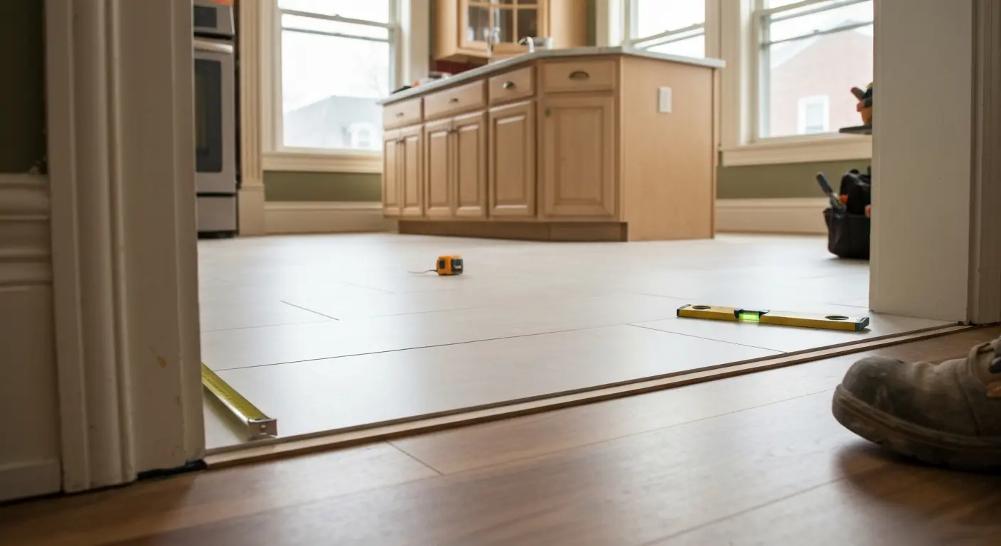 Kitchen flooring installation options