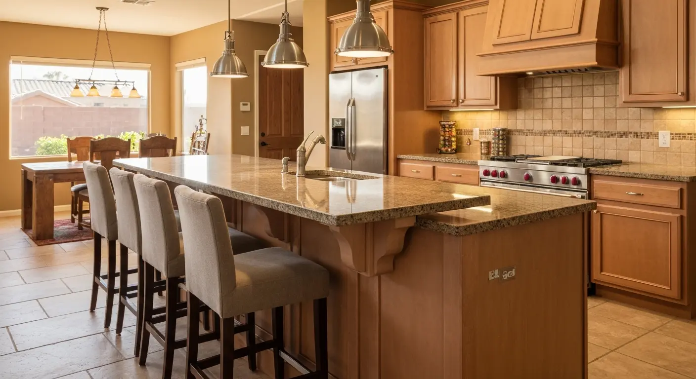 Kitchen island design