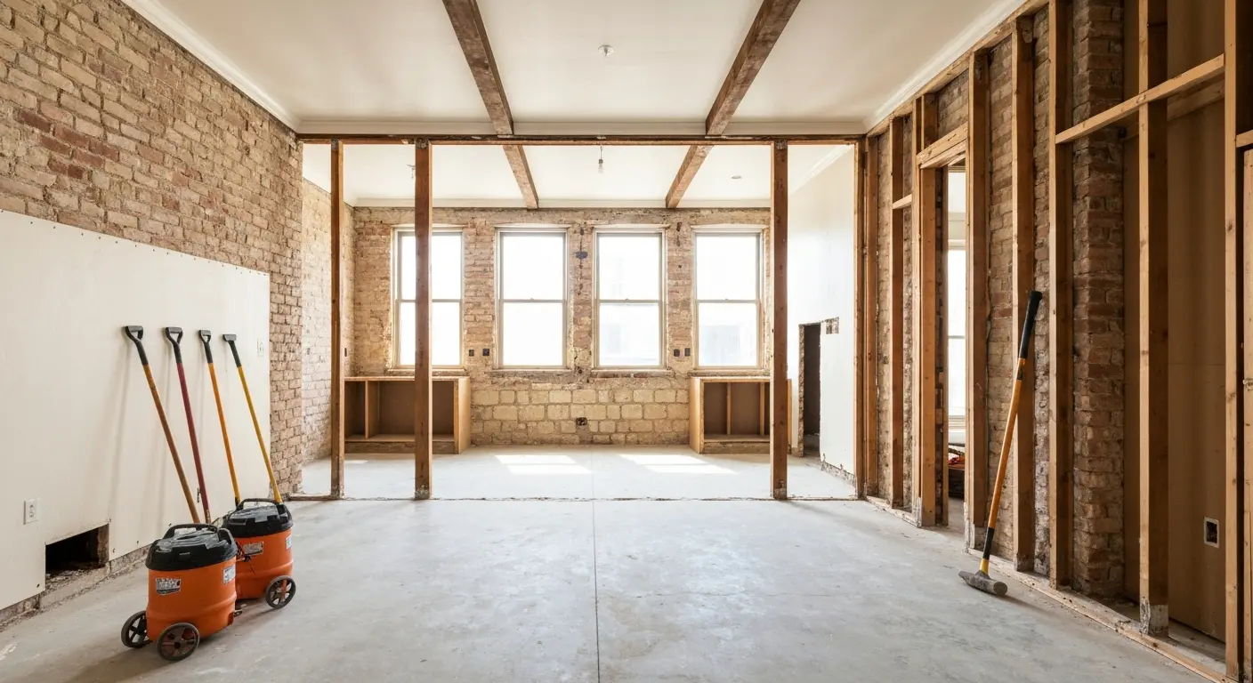Kitchen demolition project