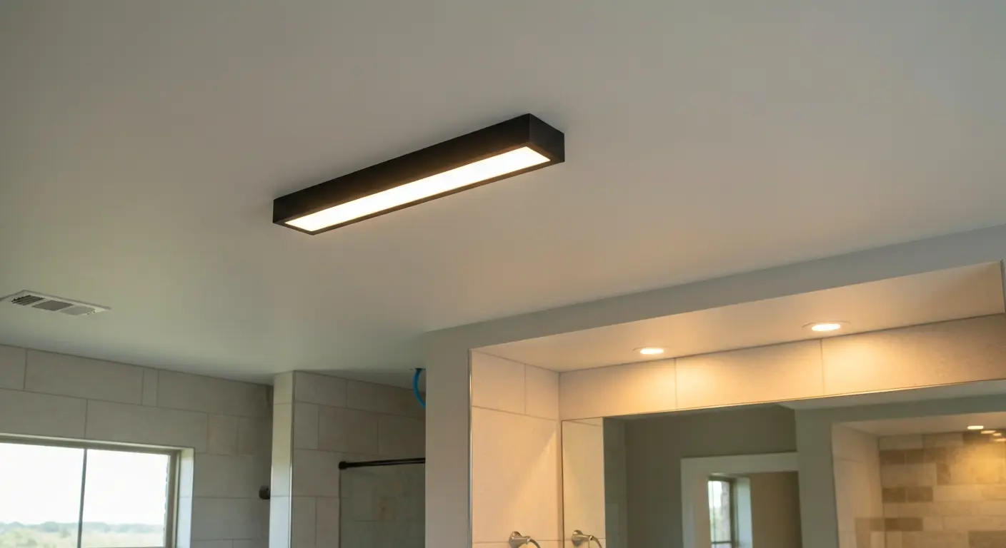Ceiling fixture installation