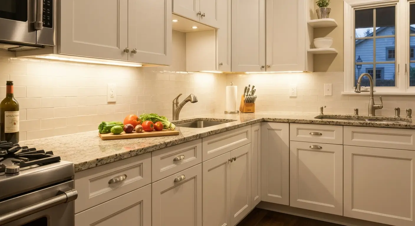 Kitchen lighting design