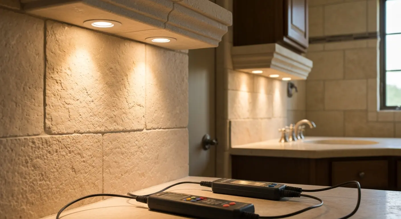 Accent lighting installation