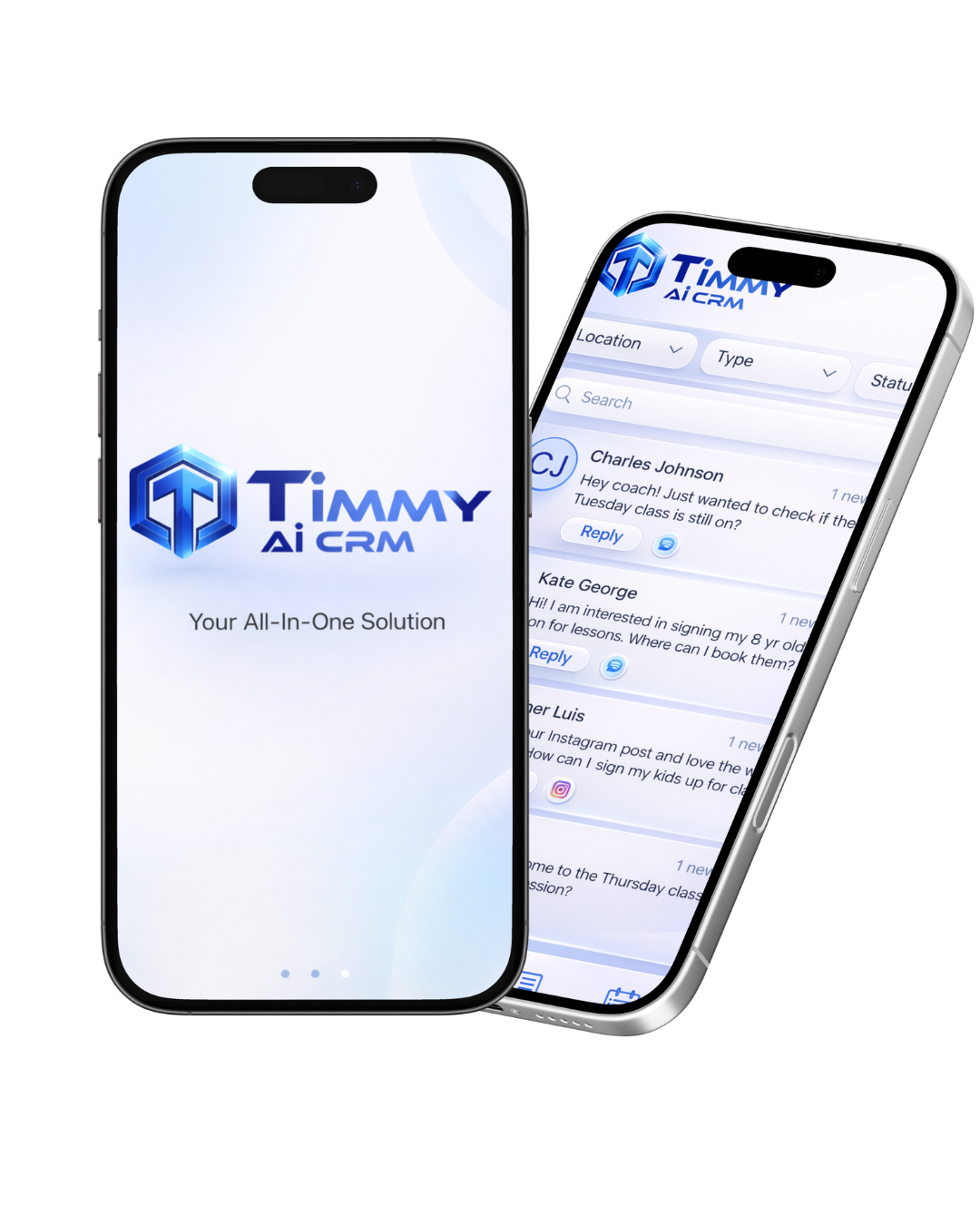 Timmy AI CRM Mobile App