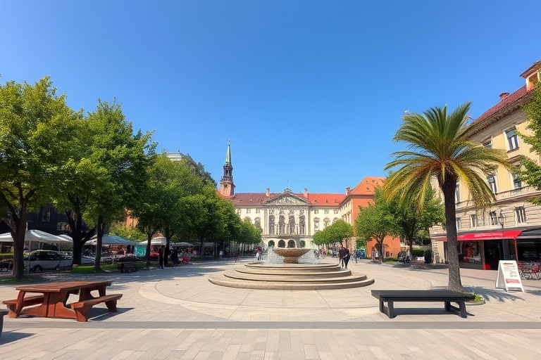 Királykapu tér — szabadidős helyszín, Győr