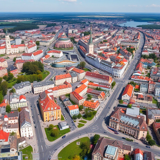 Körmend városkép — napelem telepítés helyszín