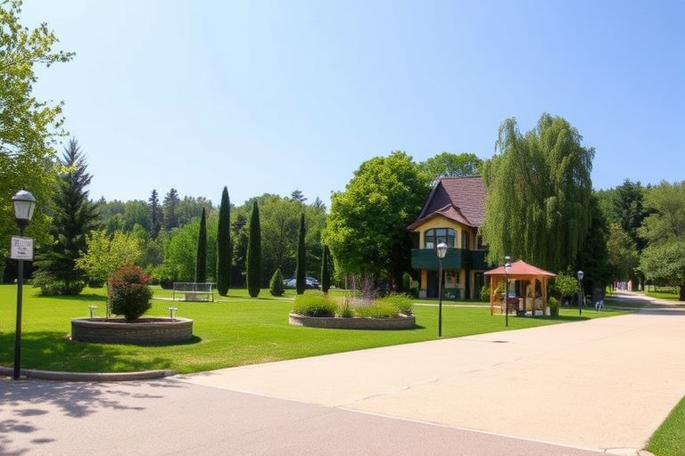 Csónakázó-tó Park — szabadidős helyszín, Oroszlány