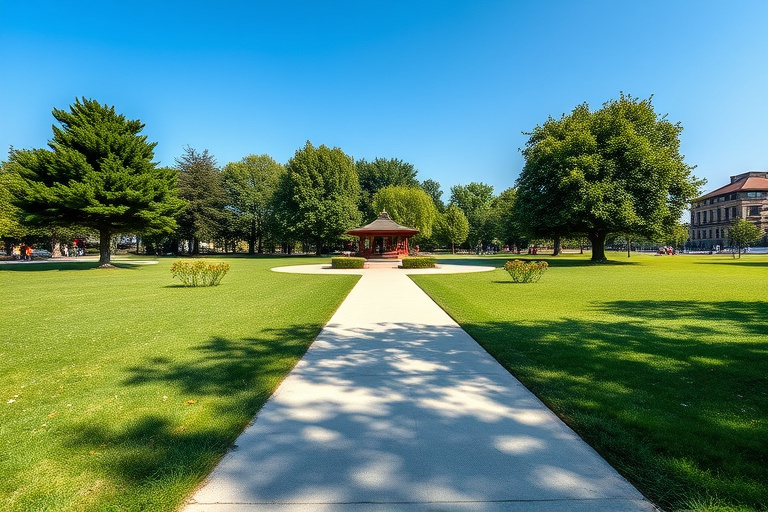 Kossuth Lajos Park — szabadidős helyszín, Ajka