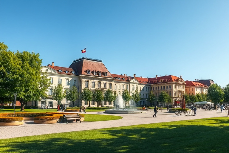 Széchenyi tér — szabadidős helyszín, Győr