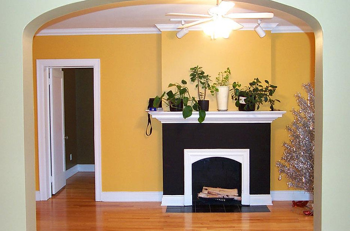 Interior painting project photo