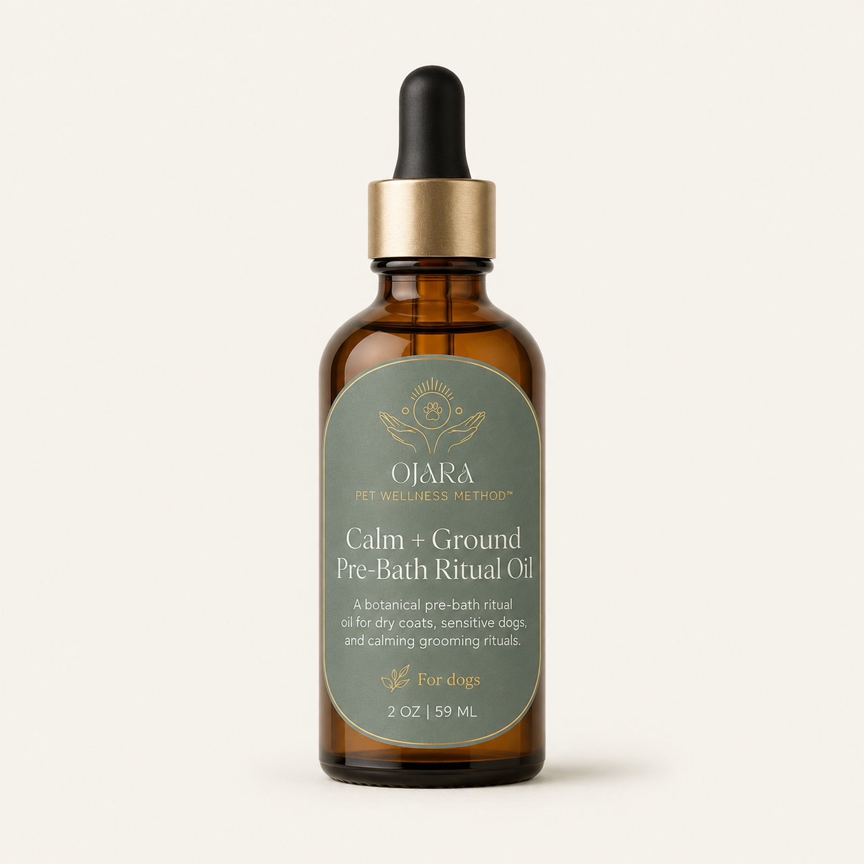 Calm + Ground Pre-Bath Ritual Oil