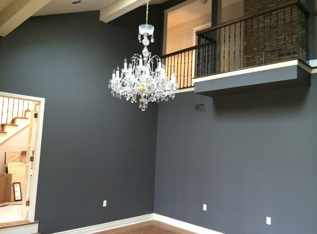 Interior after repaint
