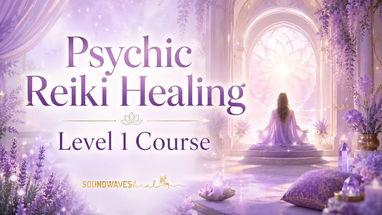 Psychic Reiki Healing Level 1 course cover