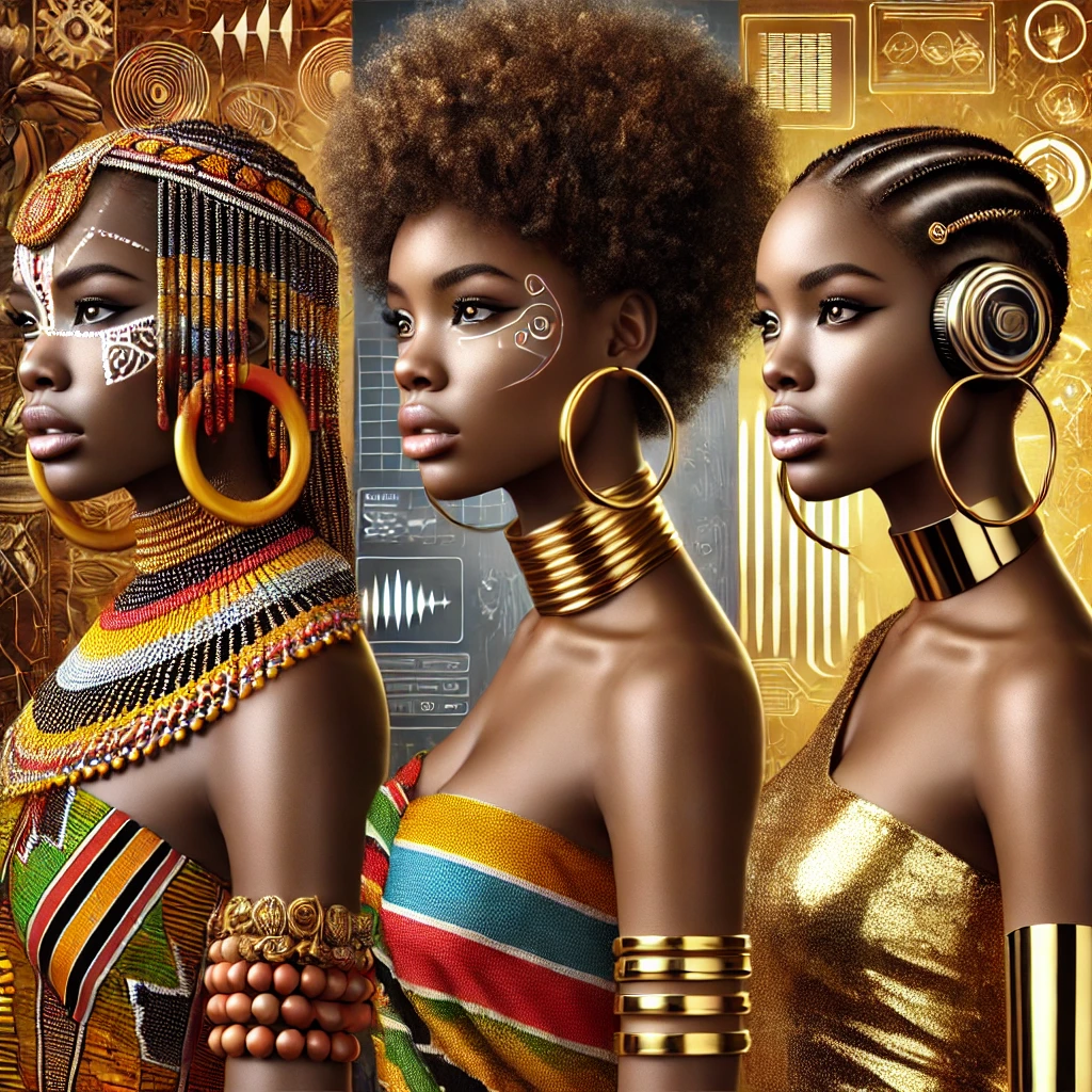 The Evolution of African Beauty: From Tradition to Futurism 🌍