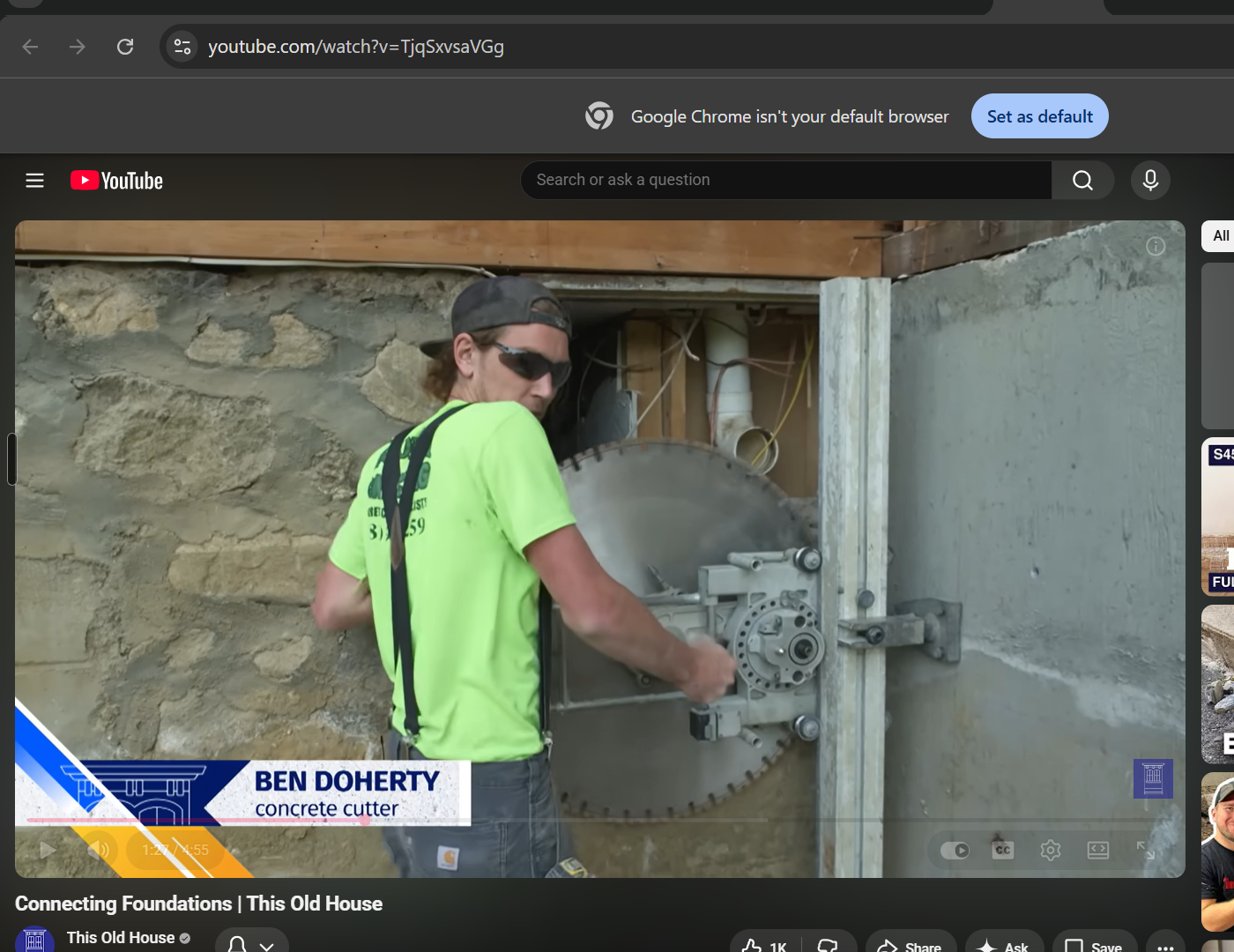 Ben Doherty, Lead Brokk® Operator at Jack Doherty Contracting