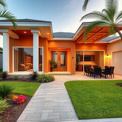 Completed home remodeling project in Port St. Lucie, FL showcasing modern design and elegant finishes.