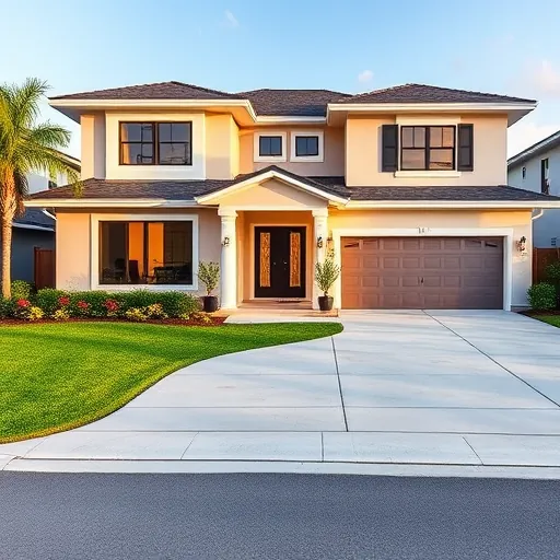 Completed home remodeling in Port St. Lucie, FL featuring modern design and stylish finishes without people.