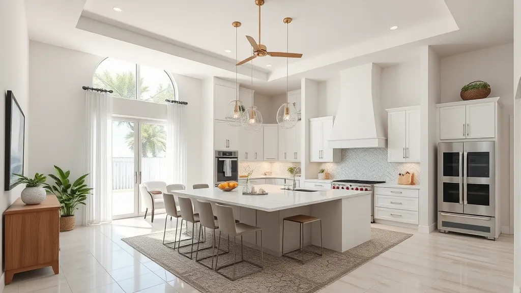 Home Remodeling in Rio, FL showcasing updated kitchen and living space designs.