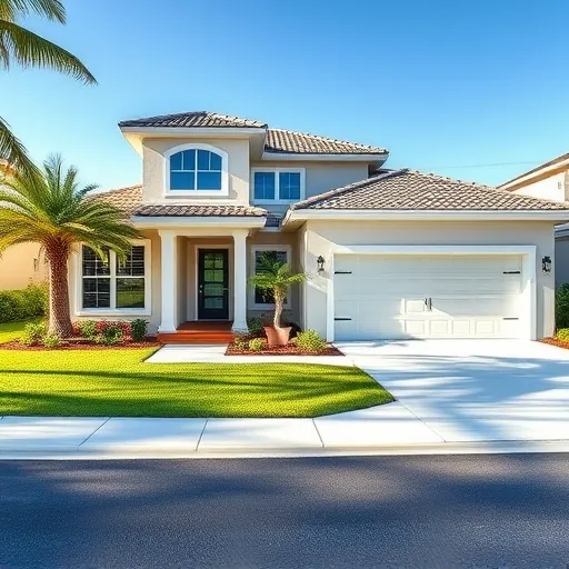 Home remodeling project in Port St. Lucie, FL showcasing a modern kitchen and stylish living space without people.