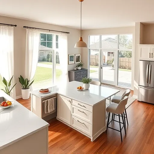 Stunning completed home renovation in White City FL featuring a modern kitchen, open living area, and inviting decor.