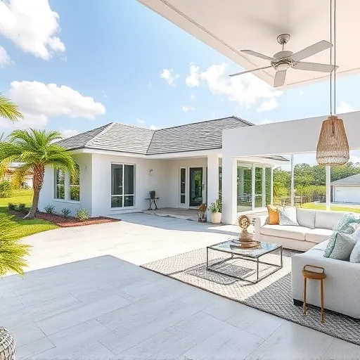 Completed home remodeling project in Port St. Lucie, FL showcasing modern design and elegant finishes.