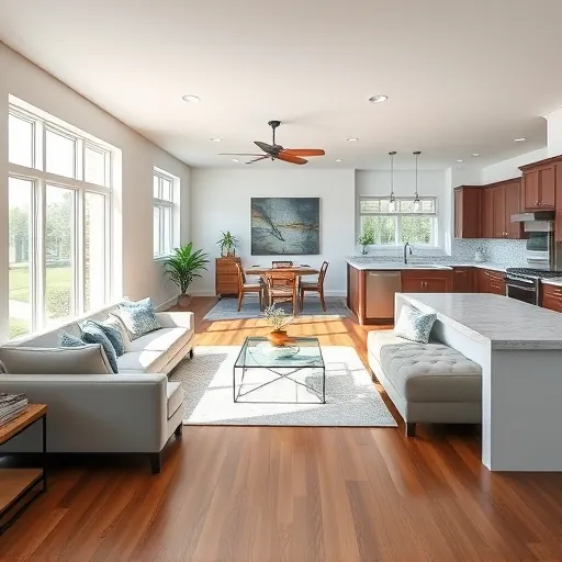 Recently renovated Port St. Lucie home interior showcasing modern finishes, spacious living area, sleek kitchen, and stylish decor