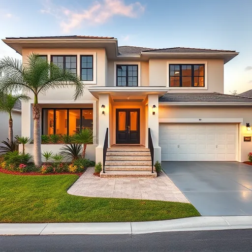Home remodeling project in Port St. Lucie, FL showcasing modern design and stylish features without people.