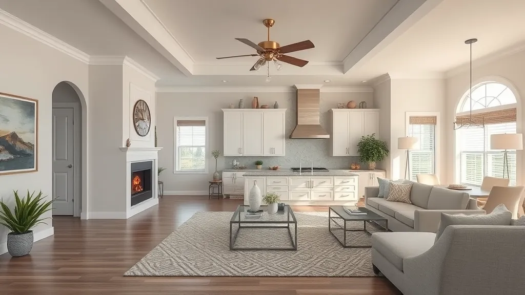 Home Remodeling in Greenacres, FL showcasing modern kitchen renovations and elegant design elements.