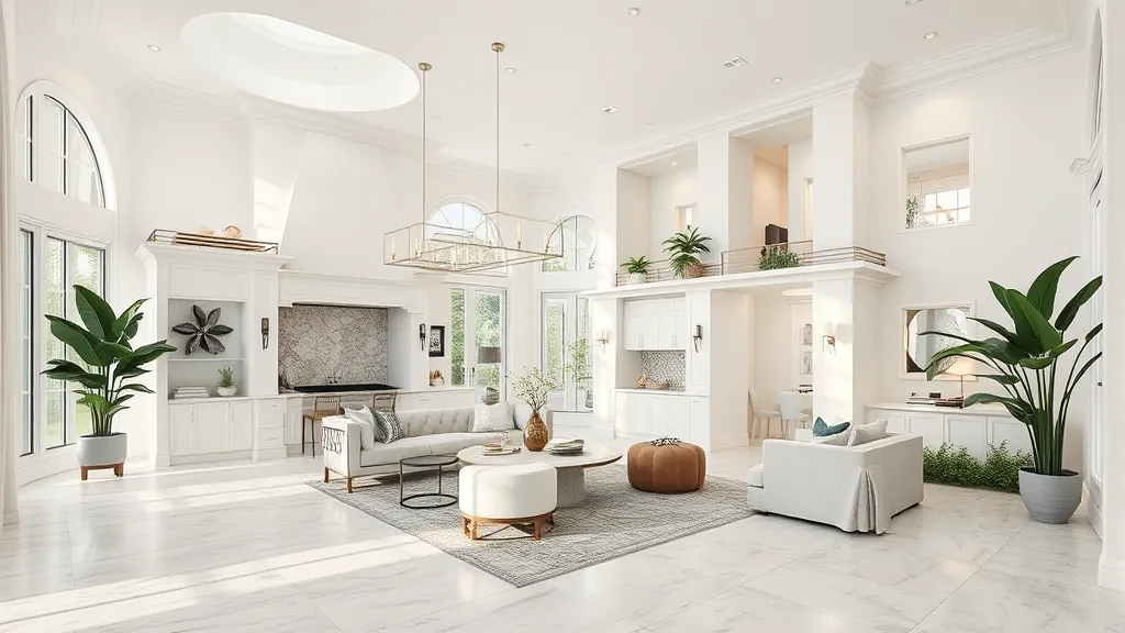 Home Remodeling in Wellington, FL featuring modern kitchen design and open living space.