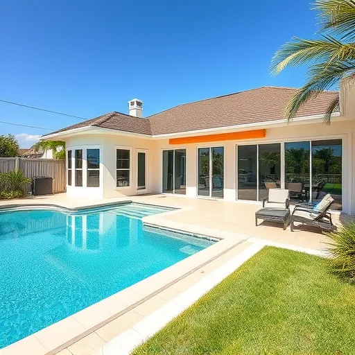 Home remodeling project in Port St. Lucie FL showcasing modern design and stylish interior without any people.