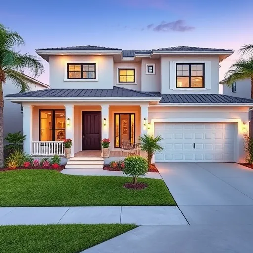 Completed home remodeling project in Port St. Lucie, FL showcasing modern design elements and stylish finishes.