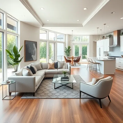 Modern St. Lucie Village living room remodel features sleek furnishings, natural light, and elegant decor for luxury appeal.