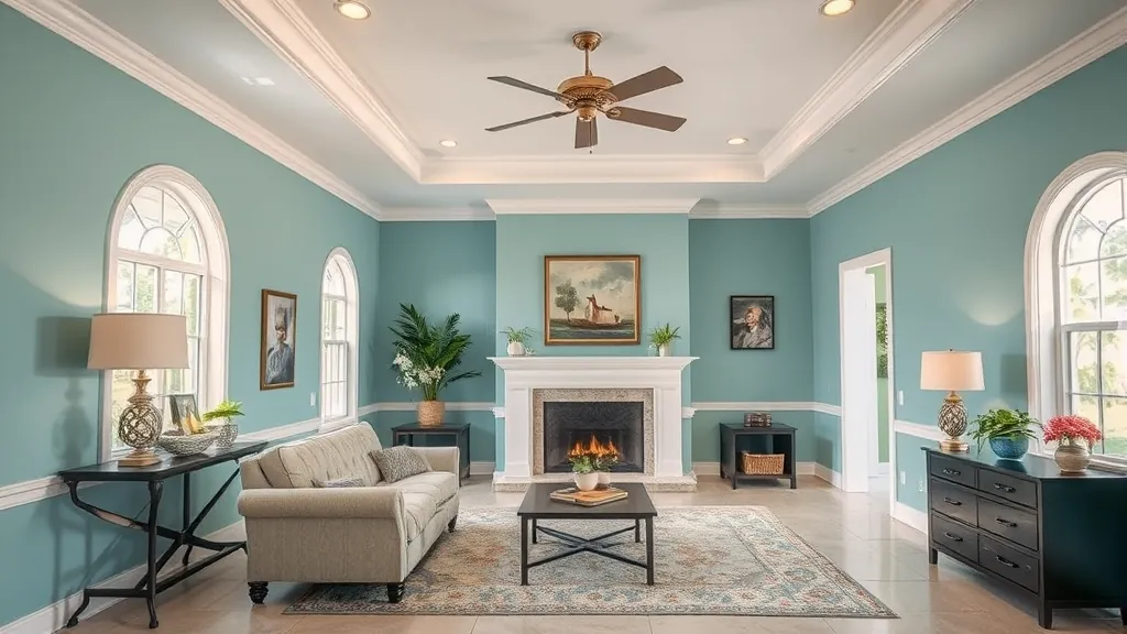 Interior Painting projects showcasing vibrant colors in Port St. Lucie, FL homes and businesses.