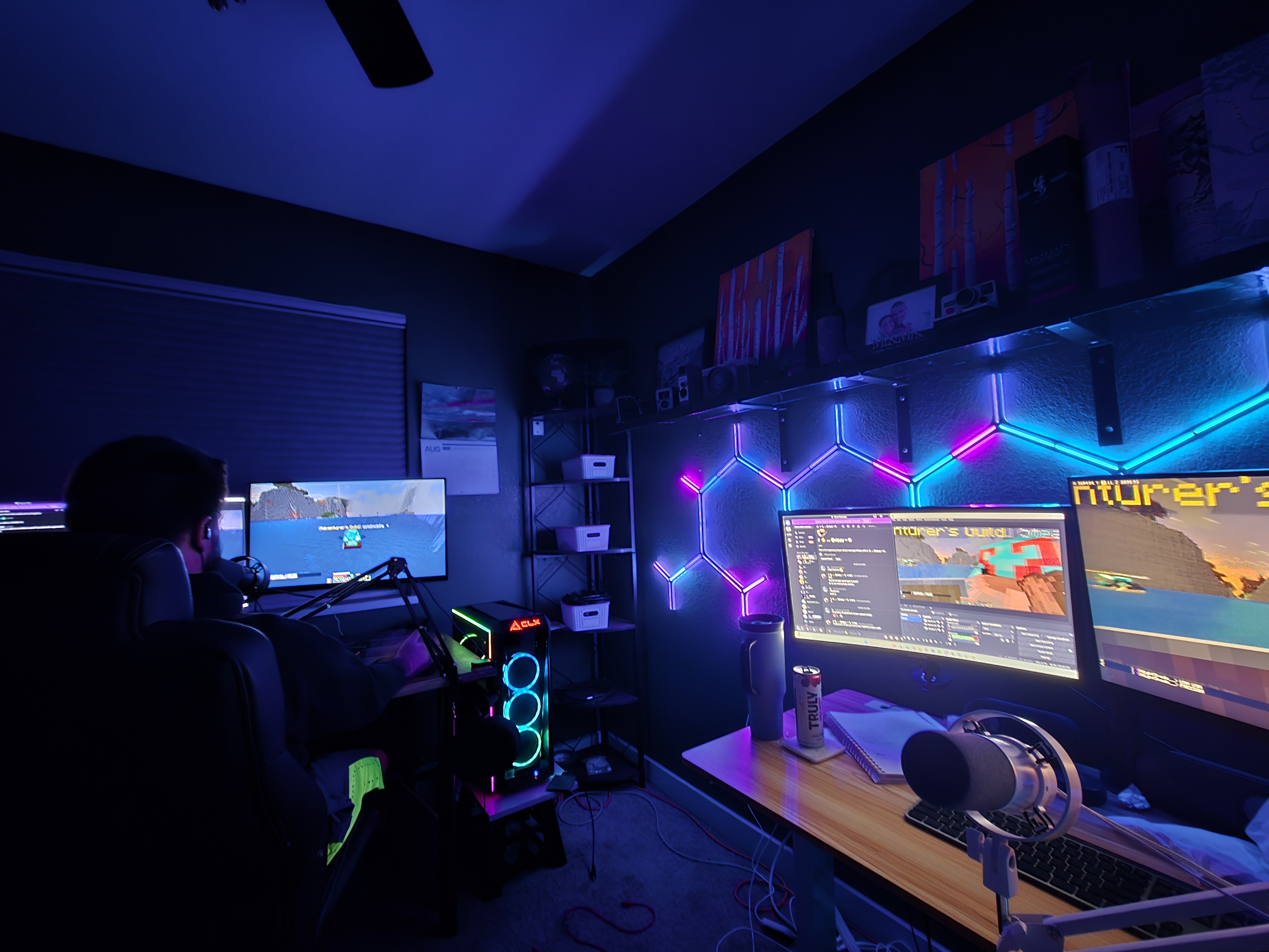 Gaming and streaming together