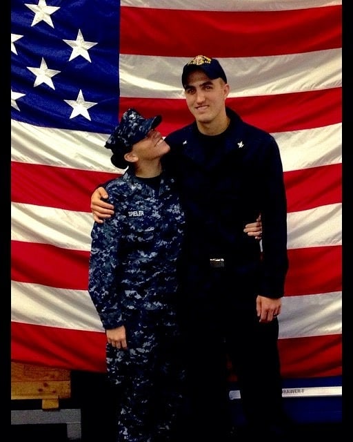 Our early days together in Pensacola