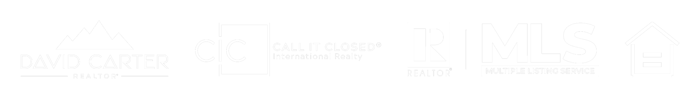 David Carter, REALTOR® — Call It Closed International Realty · REALTOR® · MLS · Equal Housing Opportunity