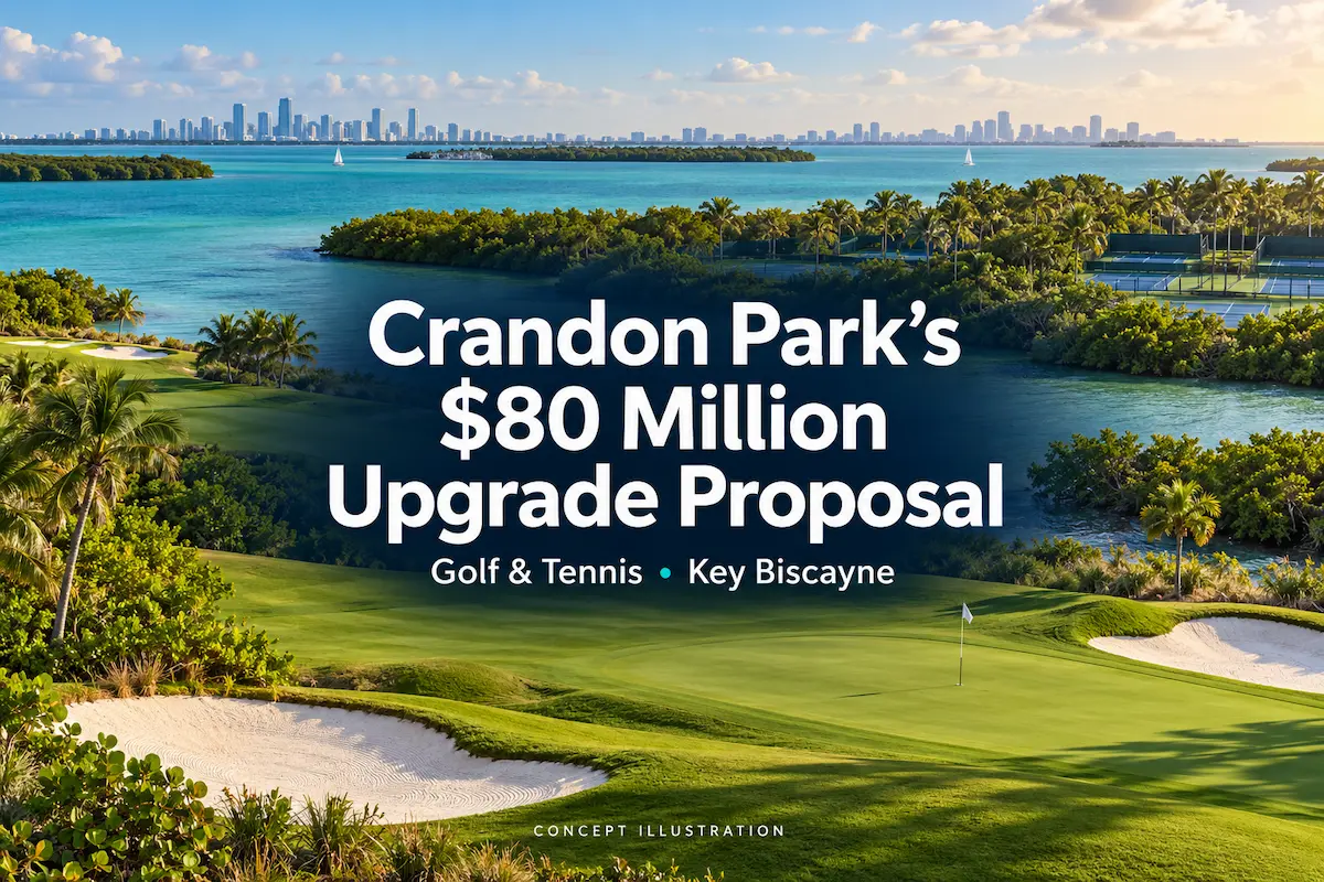$80 Million Crandon Park Proposal Would Bring Jack Nicklaus Golf Design to Key Biscayne
