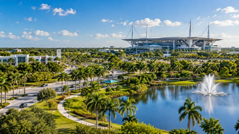Miami Gardens neighbourhood in Miami