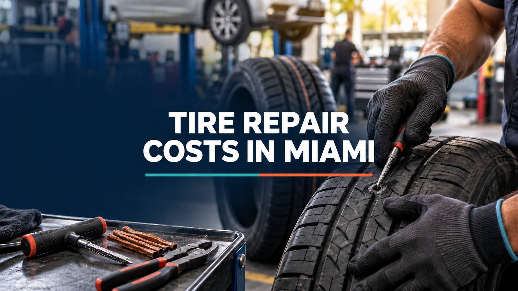 How Much Does Tire Repair Cost in Miami? Patch, Plug and Replacement Prices