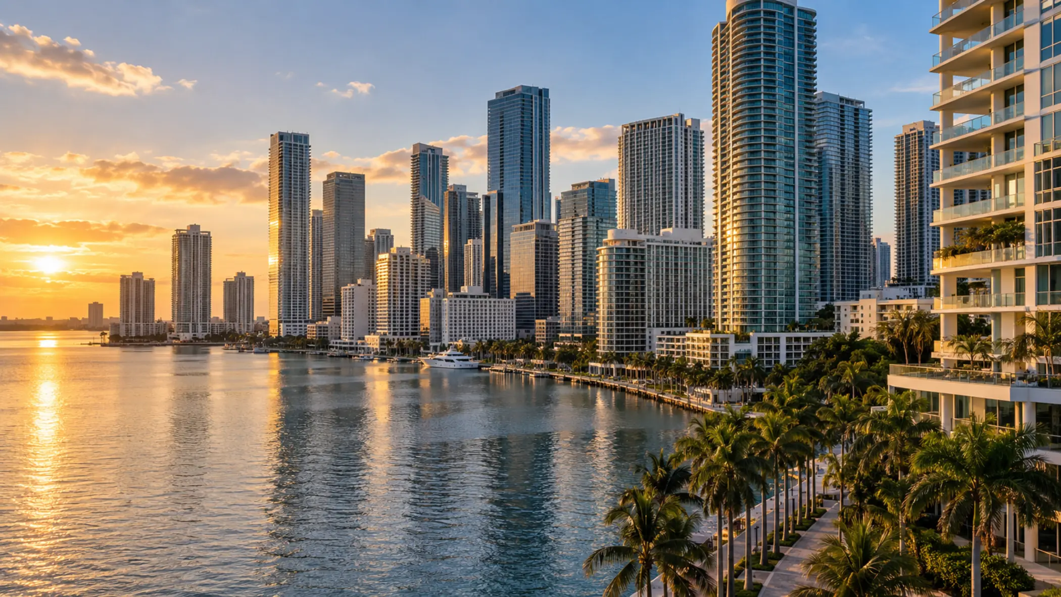 Brickell neighbourhood in Miami