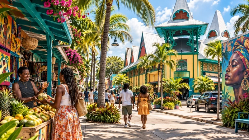 Little Haiti neighbourhood in Miami