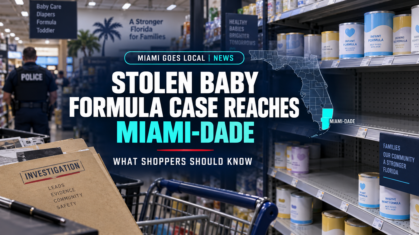 Statewide Stolen Baby Formula Case Reaches Miami-Dade: What Shoppers Should Know